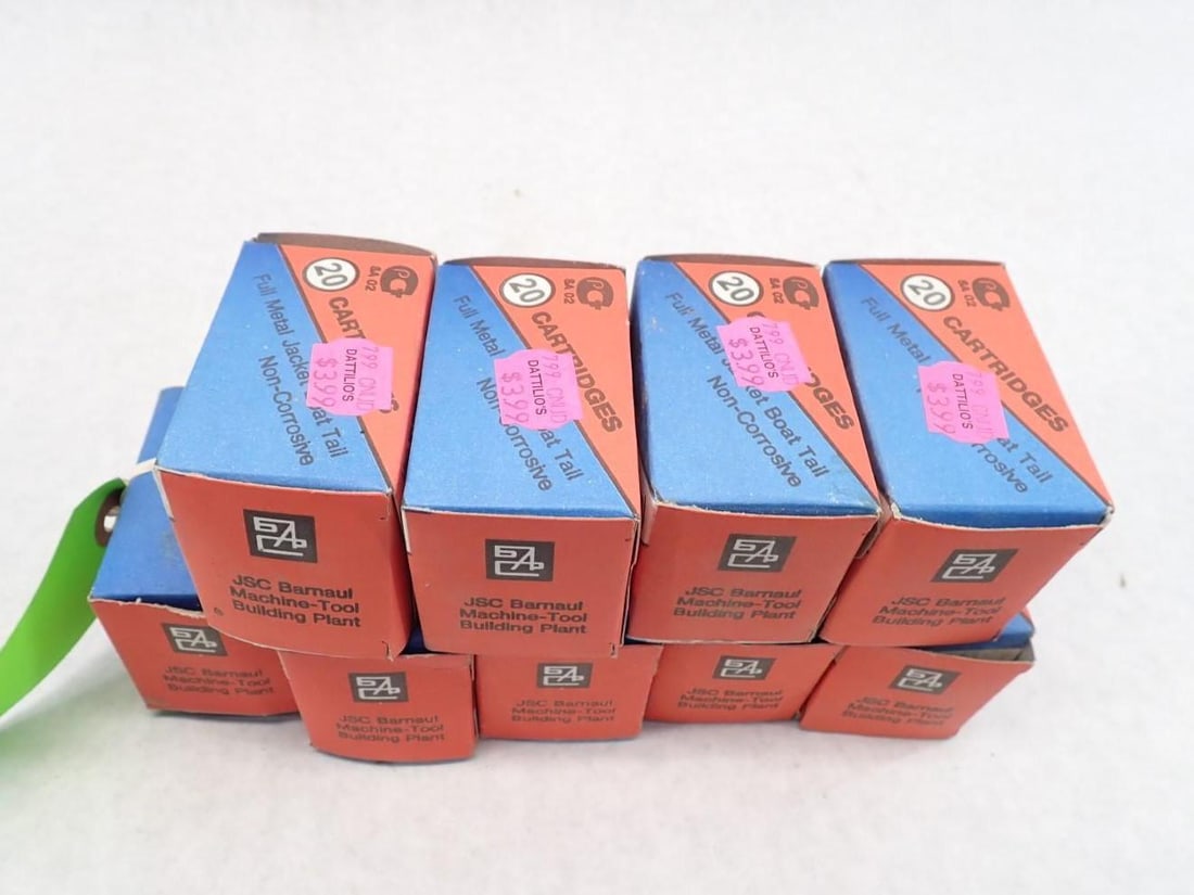 (9) Boxes of 5.56 Cartridges: (9) Boxes of 5.56 Cartridges