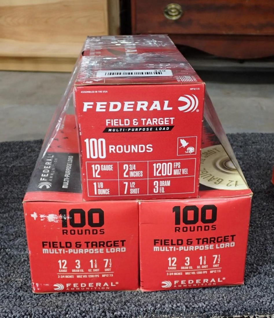(150) Federal 12 Ga. Shotgun Shells (1 of 2)