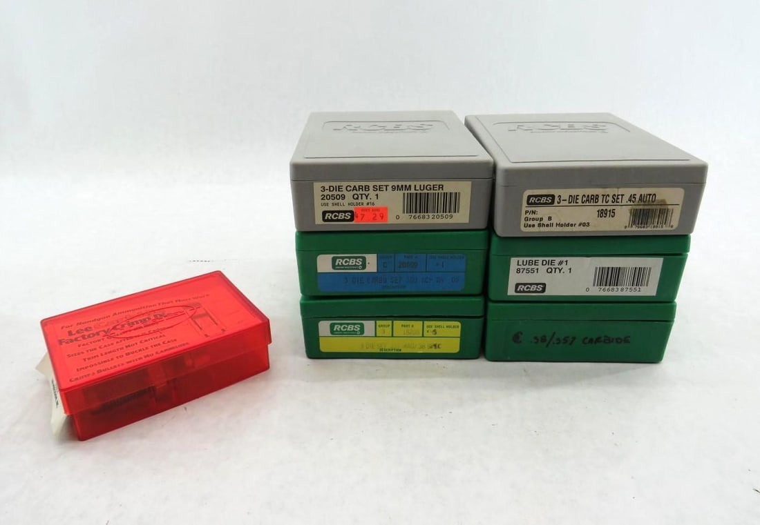 (4) Sets of Reloading Dies & Assorted Press Accessories (1 of 20)