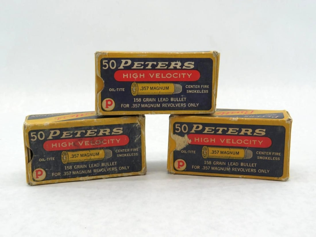 (3) Peters Collectible Cartridge Boxes (1 of 20)