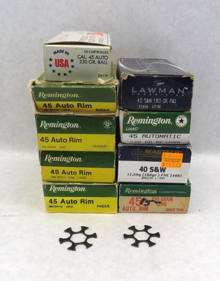 (370+/-) .45 Auto Rim Cartridges, Lead (1 of 5)