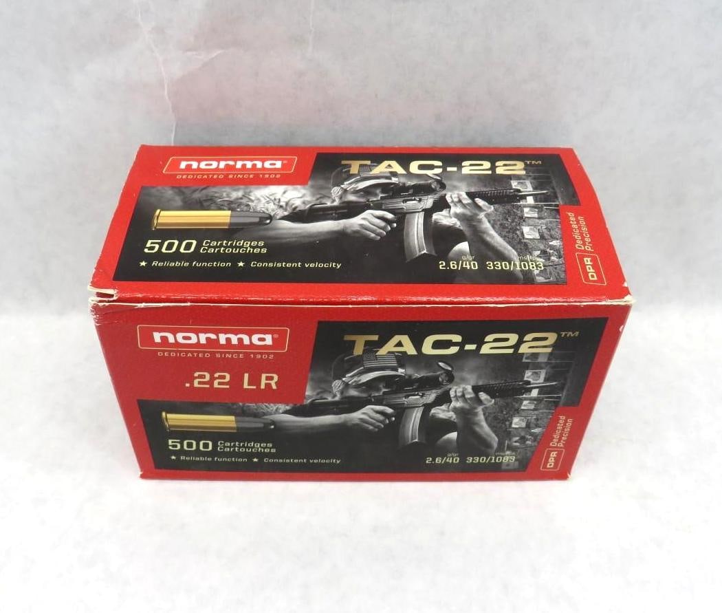 (500) Rounds of Norma .22LR (1 of 4)