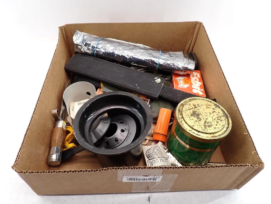 Survivalist's Lot: incl.: stoves; lighters; first aid kits