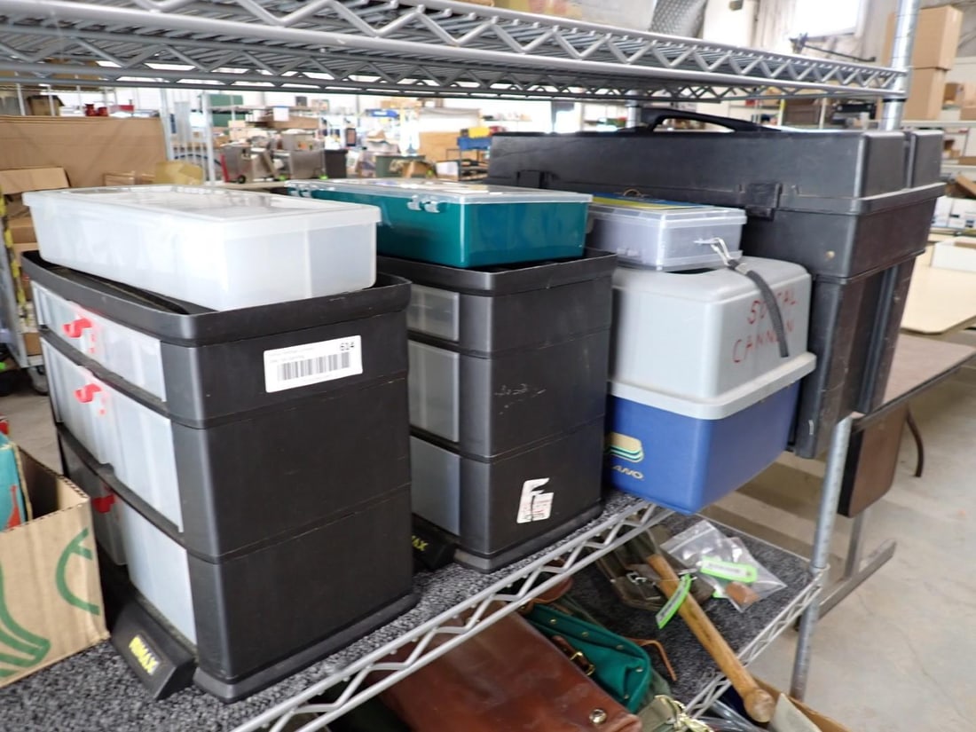 (7) Poly Storage Containers (1 of 7)