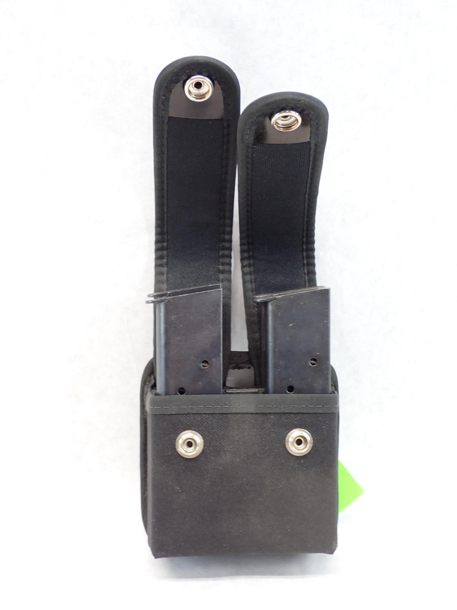 (4) 1911 Platform .45 ACP Magazines in a pouch (1 of 5)