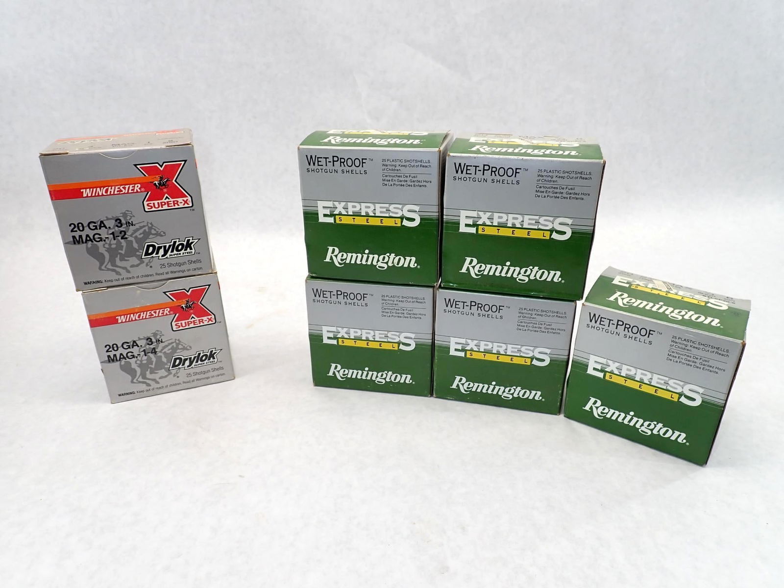 (7) Boxes of 20 Ga. Steel Shot Shotgun Shells (1 of 15)