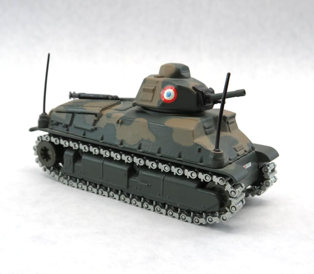 Vintage Solido Diecast Somua Tank: Vintage Solido Diecast Somua Tank