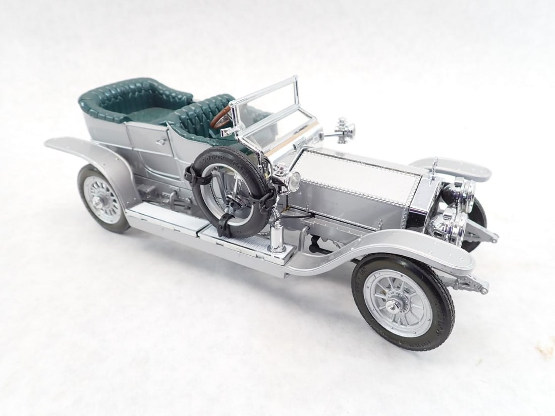 Franklin Mint 1907 Rolls Royce Silver Ghost Diecast Car (1 of 5)