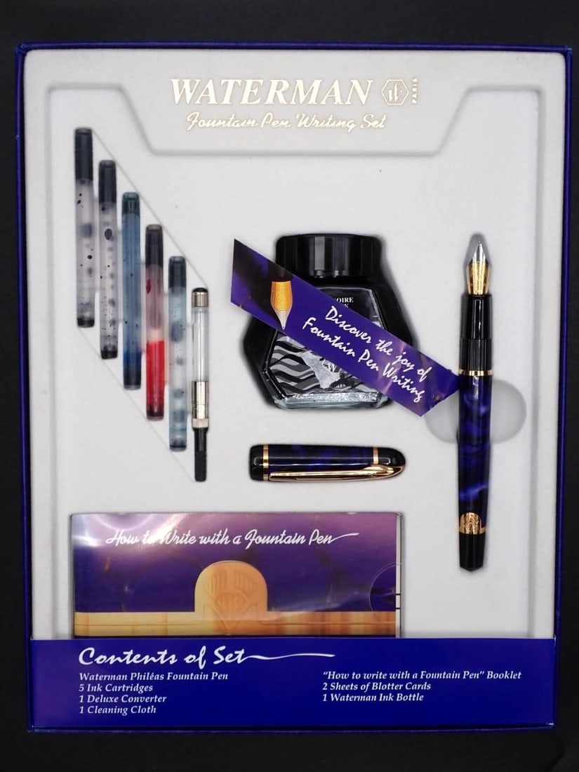 Waterman Phileas Fountain Pen Set (1 of 4)