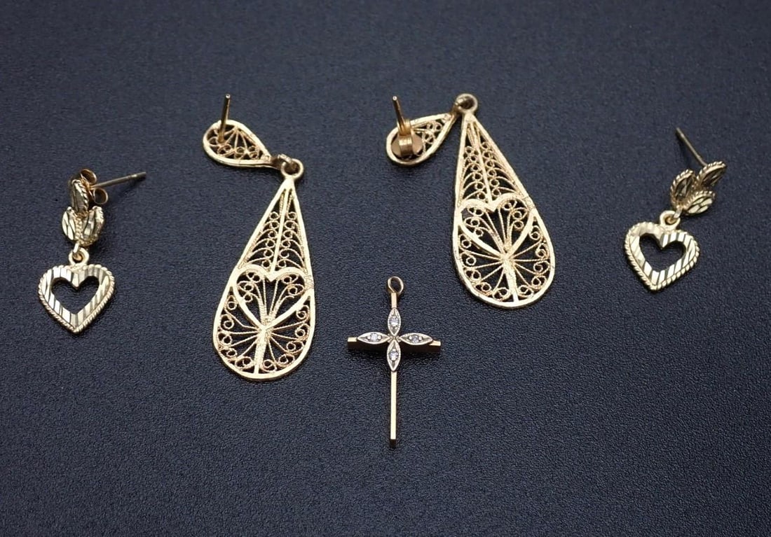 10K Yellow Gold Jewelry (1 of 4)