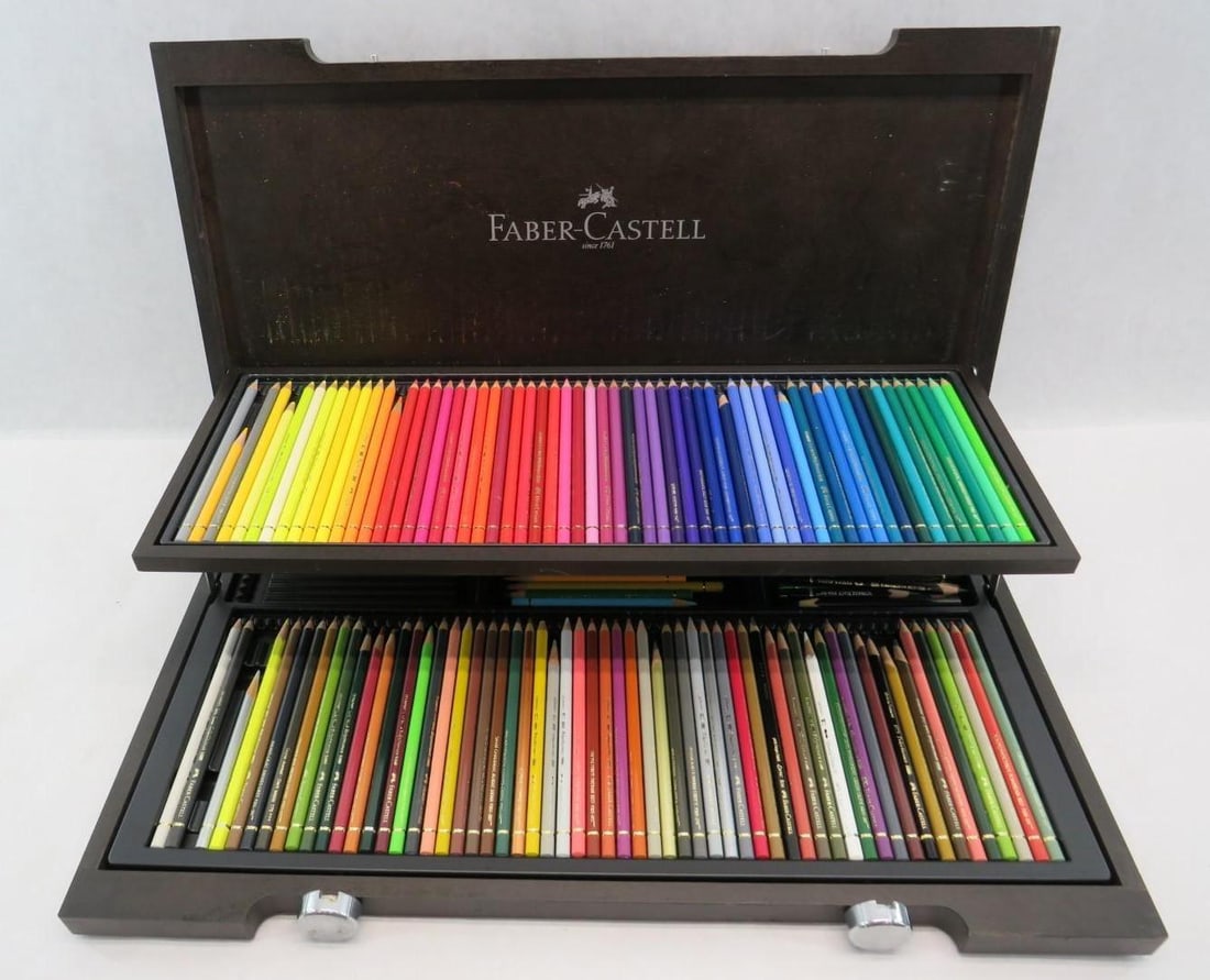 Faber-Castell Wood Cased Color Pencil Set: (119) pencils
