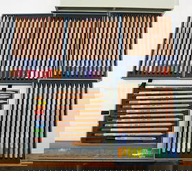 (2) Bruynzeel Design Aquarel Watercolor Pencil Sets: (60) pcs. Total