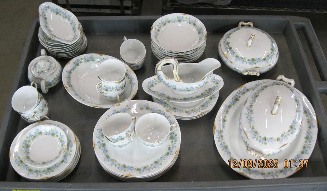 D & C Limoge Bernardaud China: (40+/-) pieces
