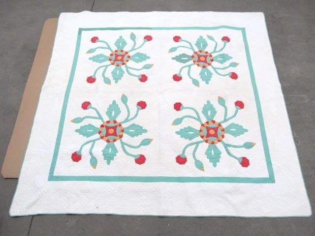 Handmade Colorful Quilt (1 of 10)