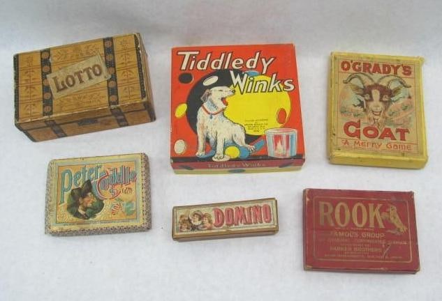 Antique Game Lot (1 of 7)