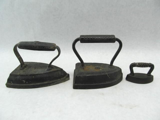 (3) Flat Irons: .