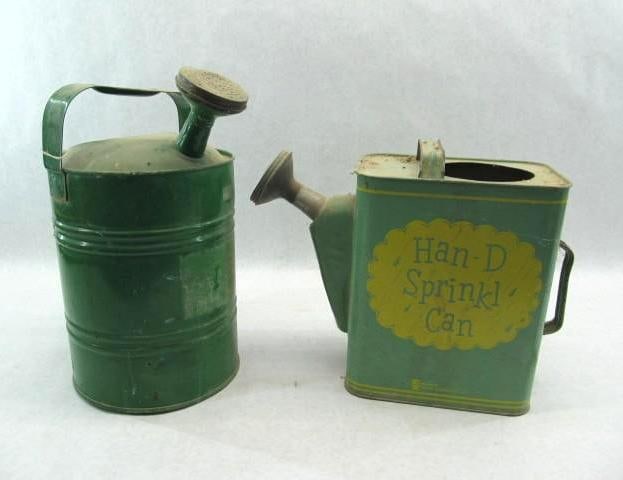 (2) Garden Sprinkling Cans: .