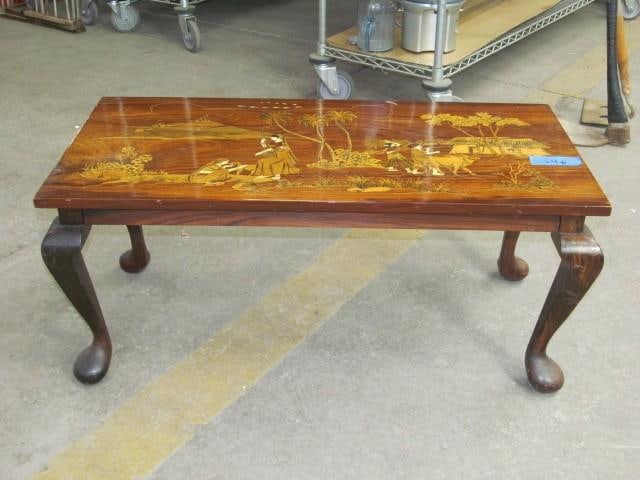 Middle Eastern Inlaid Coffee Table (1 of 4)
