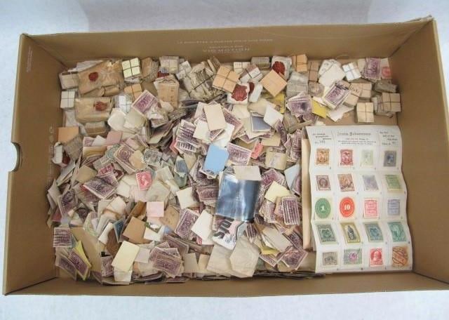 Antique Postage Stamp Collection (1 of 7)