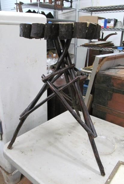 Adirondack Stick Stand: .