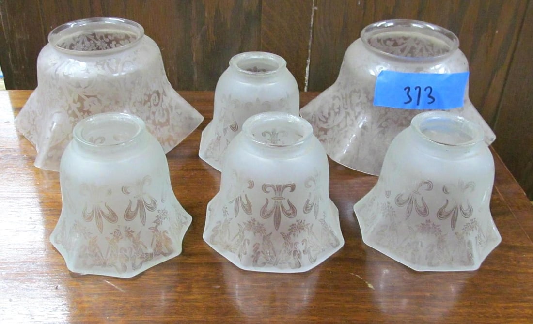 (6) Gas & Electric Shades: .