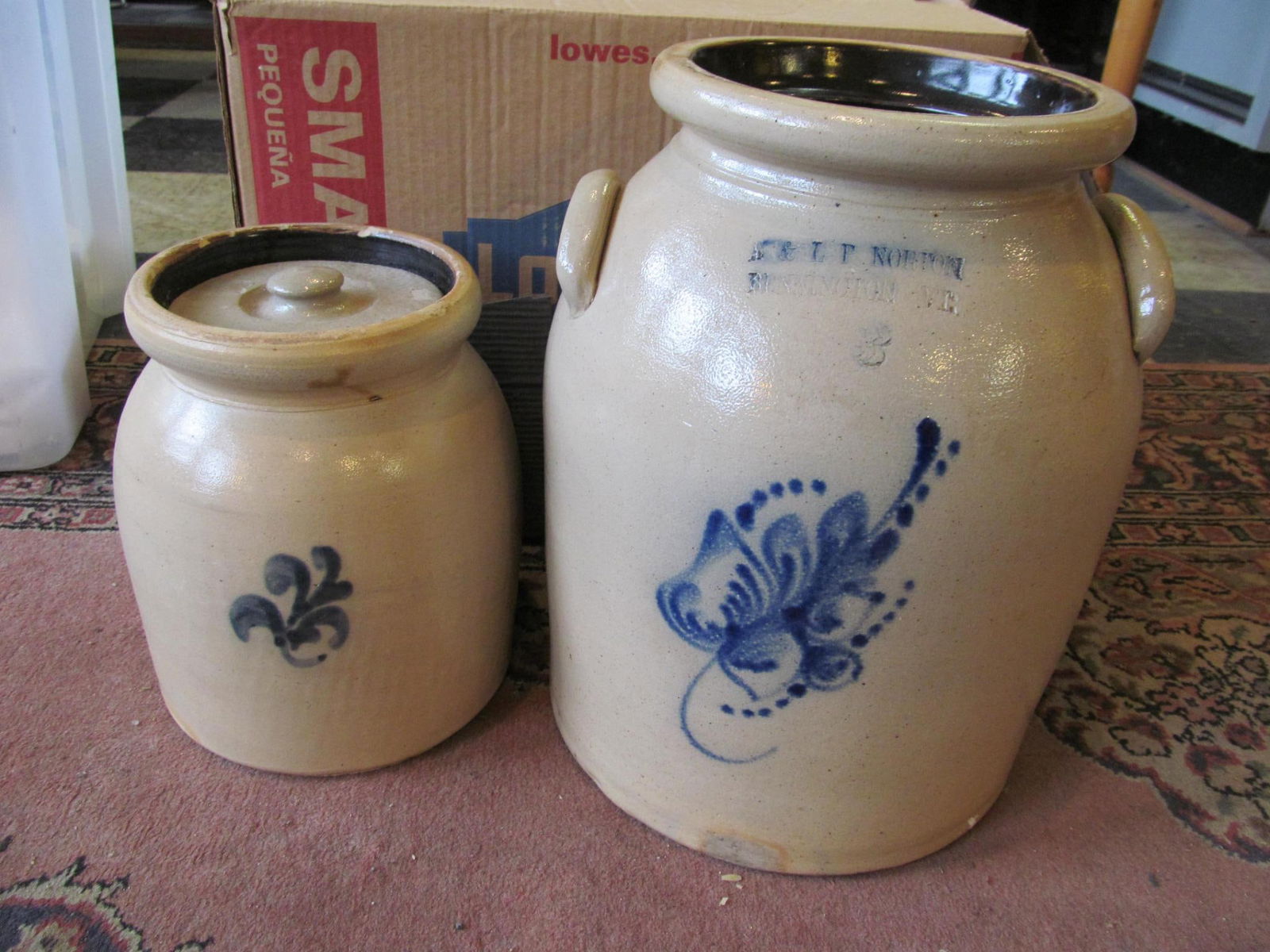 (2) Decorated Stoneware (1 of 3)