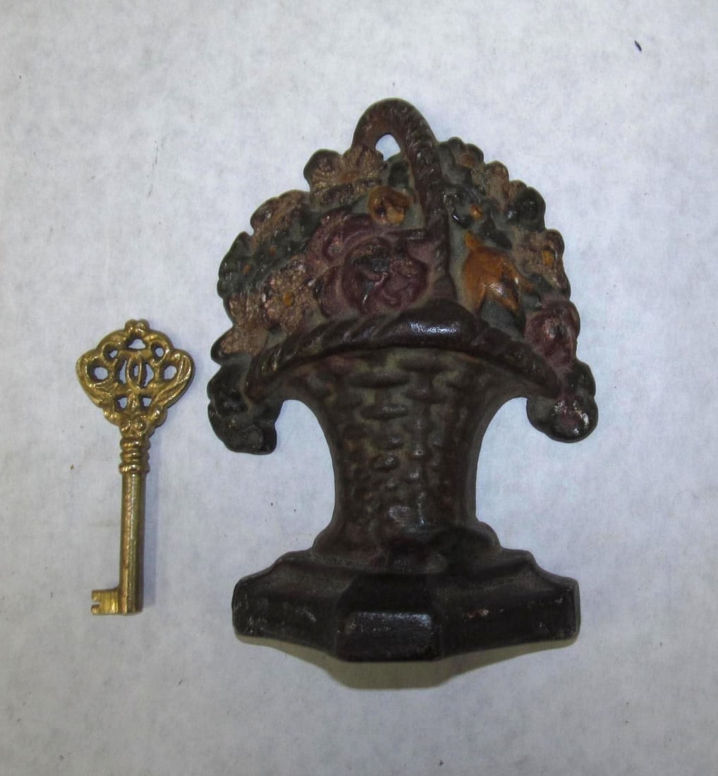 Small Floral Doorstop: .
