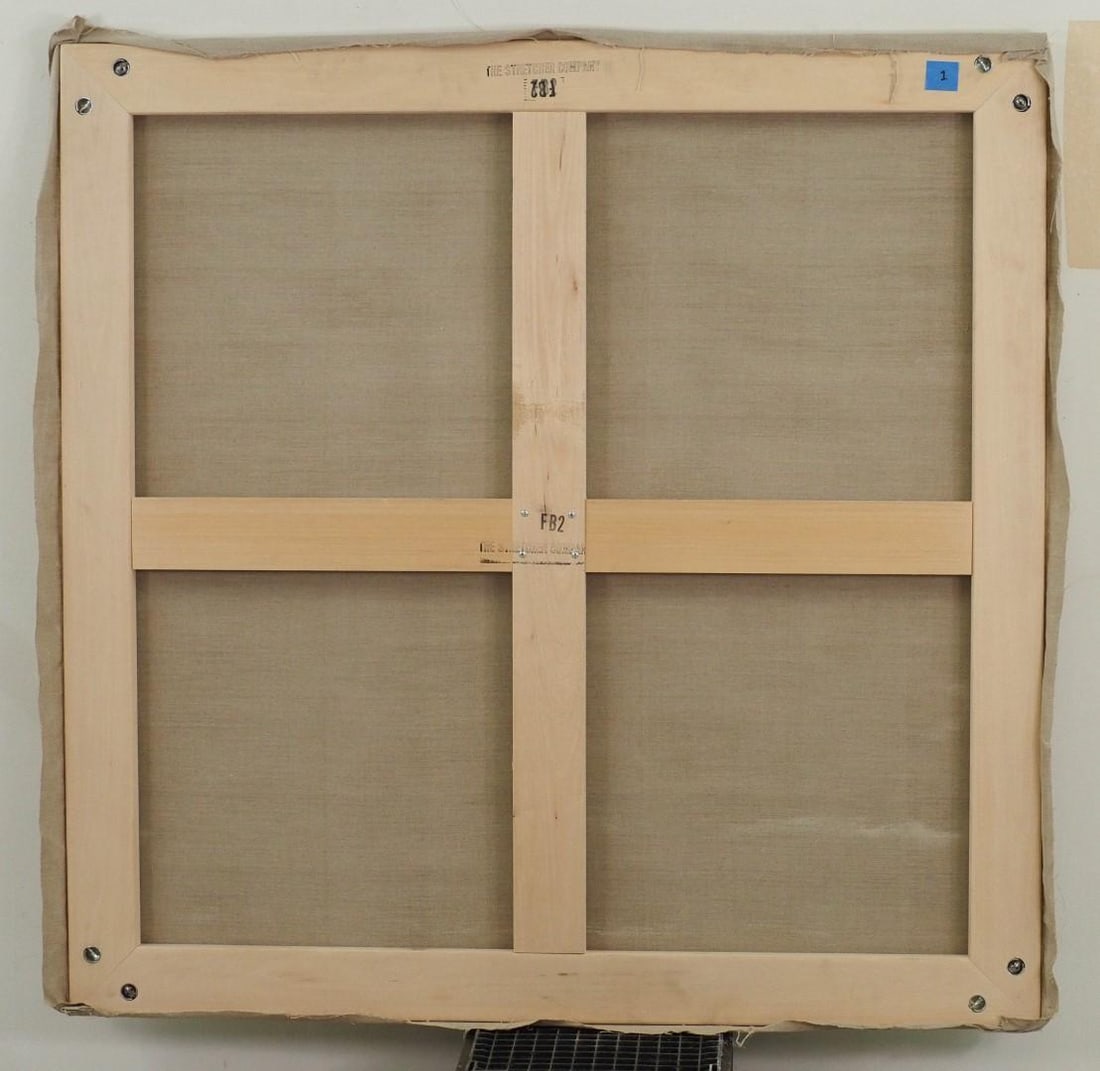 Fran Bull Oil On Canvas Painting - 7