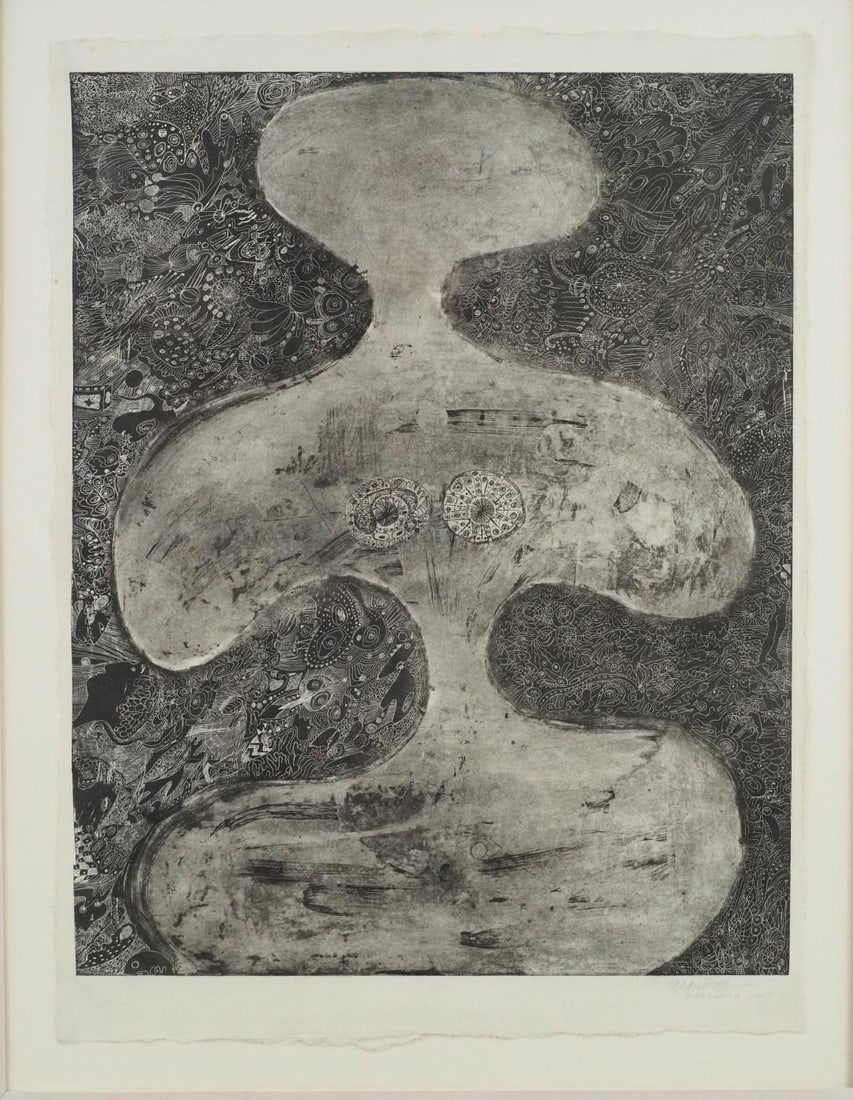 Fran Bull Print on Pressed Paper - 4