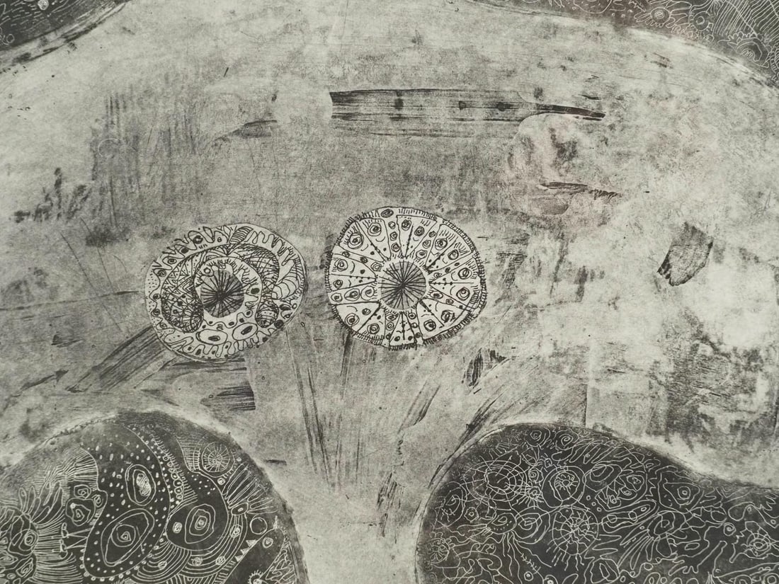 Fran Bull Print on Pressed Paper - 6