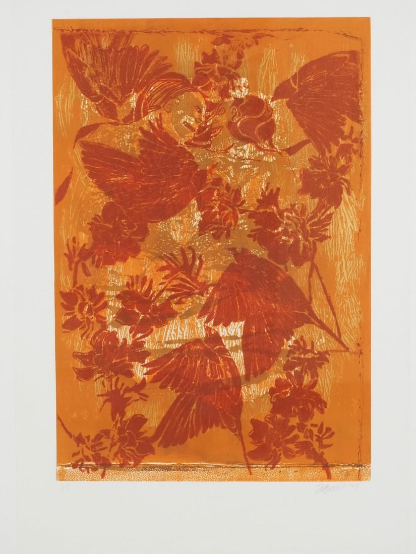 Fran Bull Print on Pressed Paper - 3