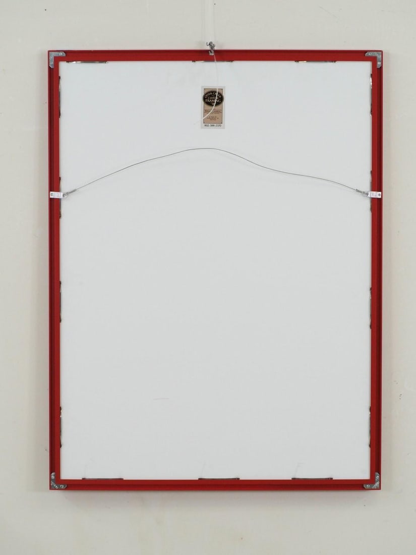 Fran Bull Acrylic On Arches Paper Painting - 8