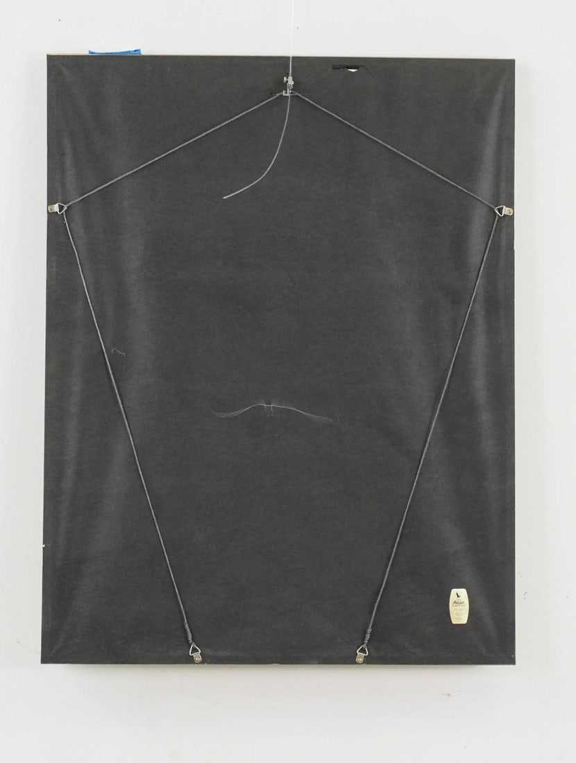 Fran Bull Mixed Media Acrylic Painting on Paper - 7