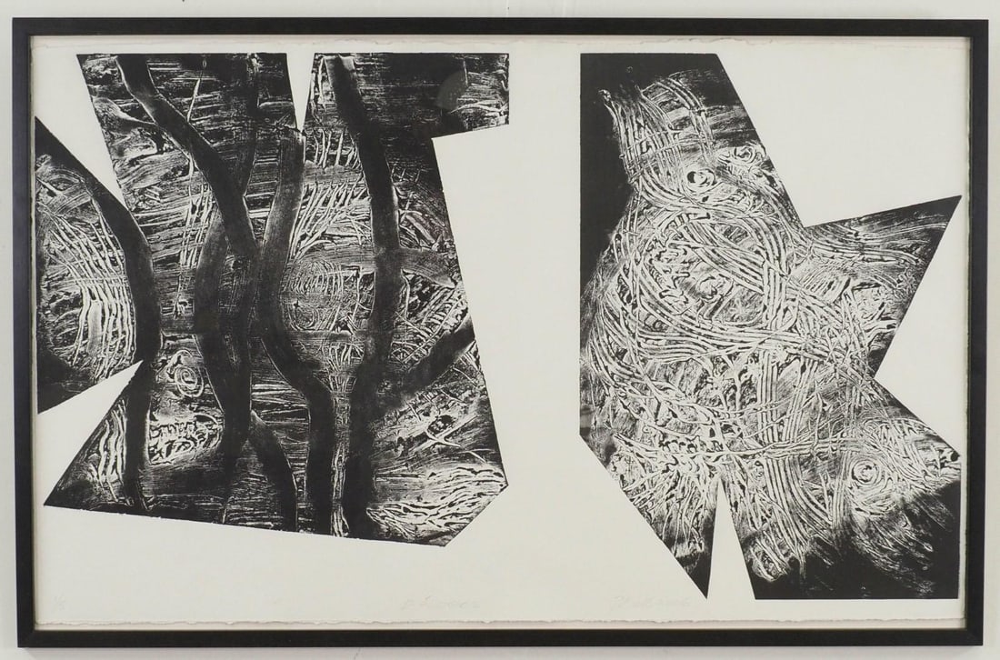 Fran Bull Print on Pressed Paper - 2