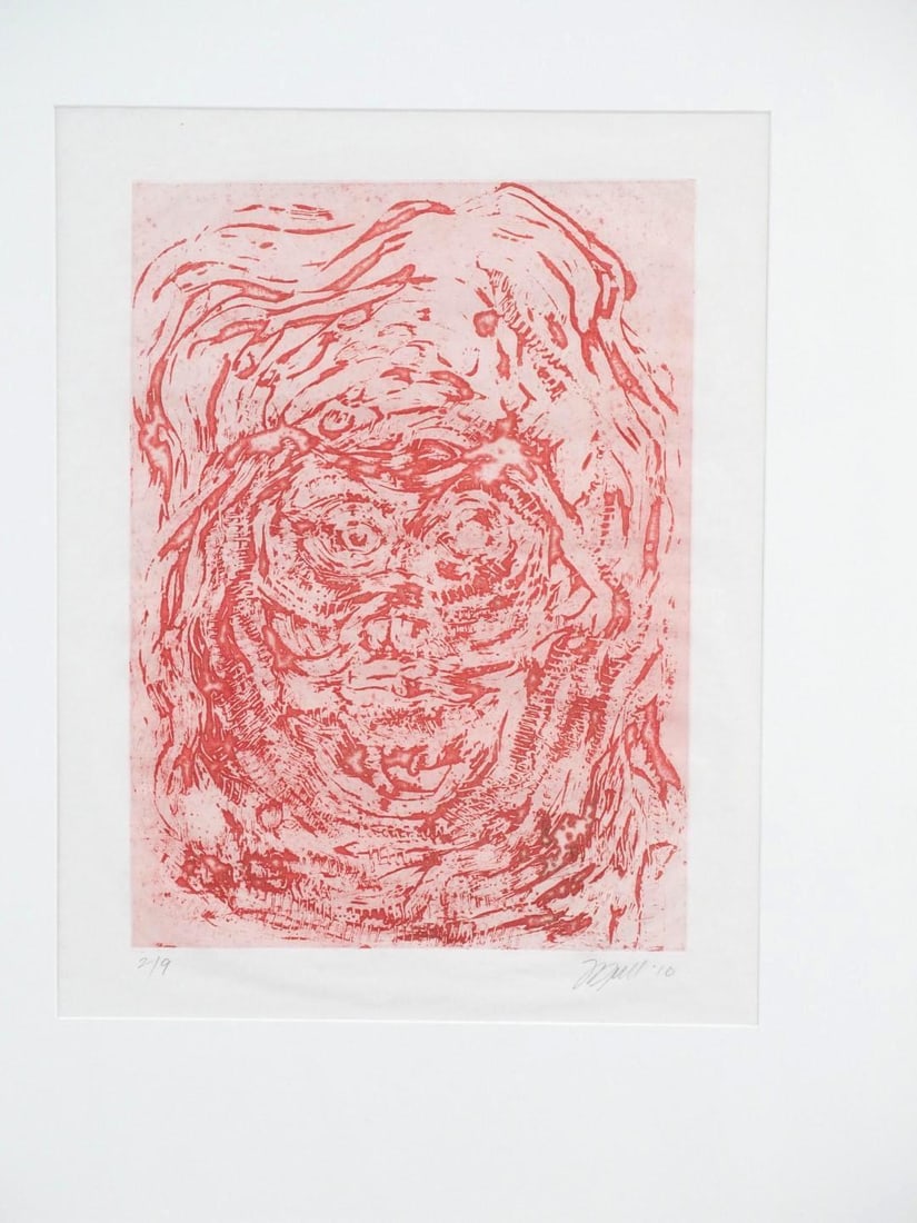 Fran Bull Collection of (2) Prints on Pressed Paper - 3