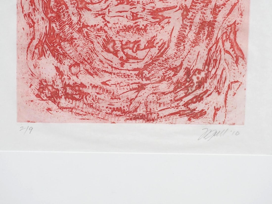 Fran Bull Collection of (2) Prints on Pressed Paper - 5