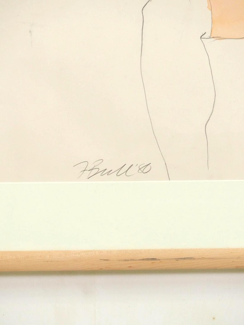 Fran Bull Pencil & Water on Artist Board - 5