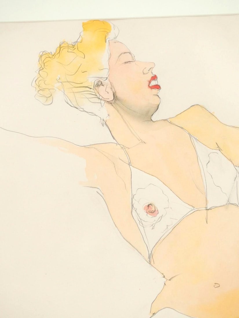 Fran Bull Pencil & Water on Artist Board - 6