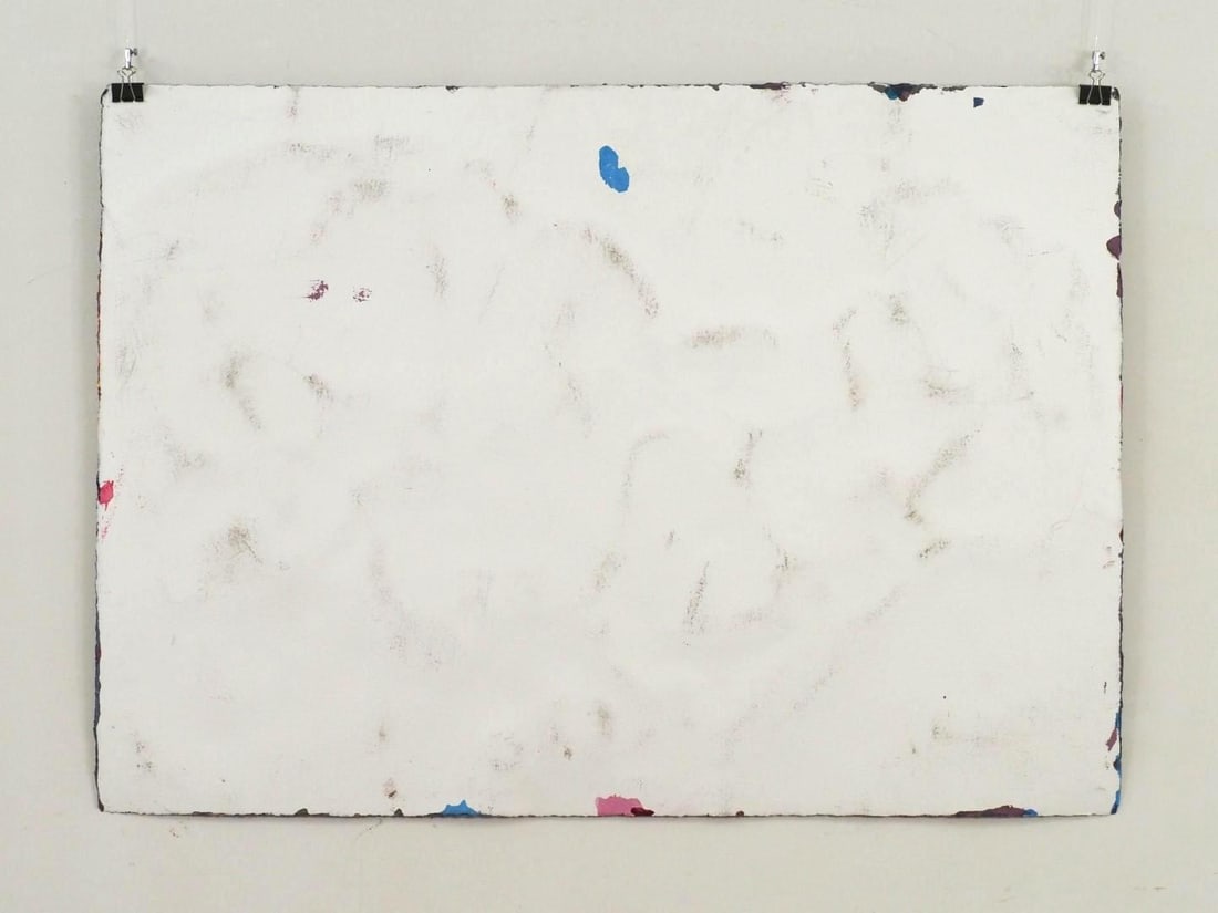 Fran Bull Mixed Media on Pressed Paper Painting - 6