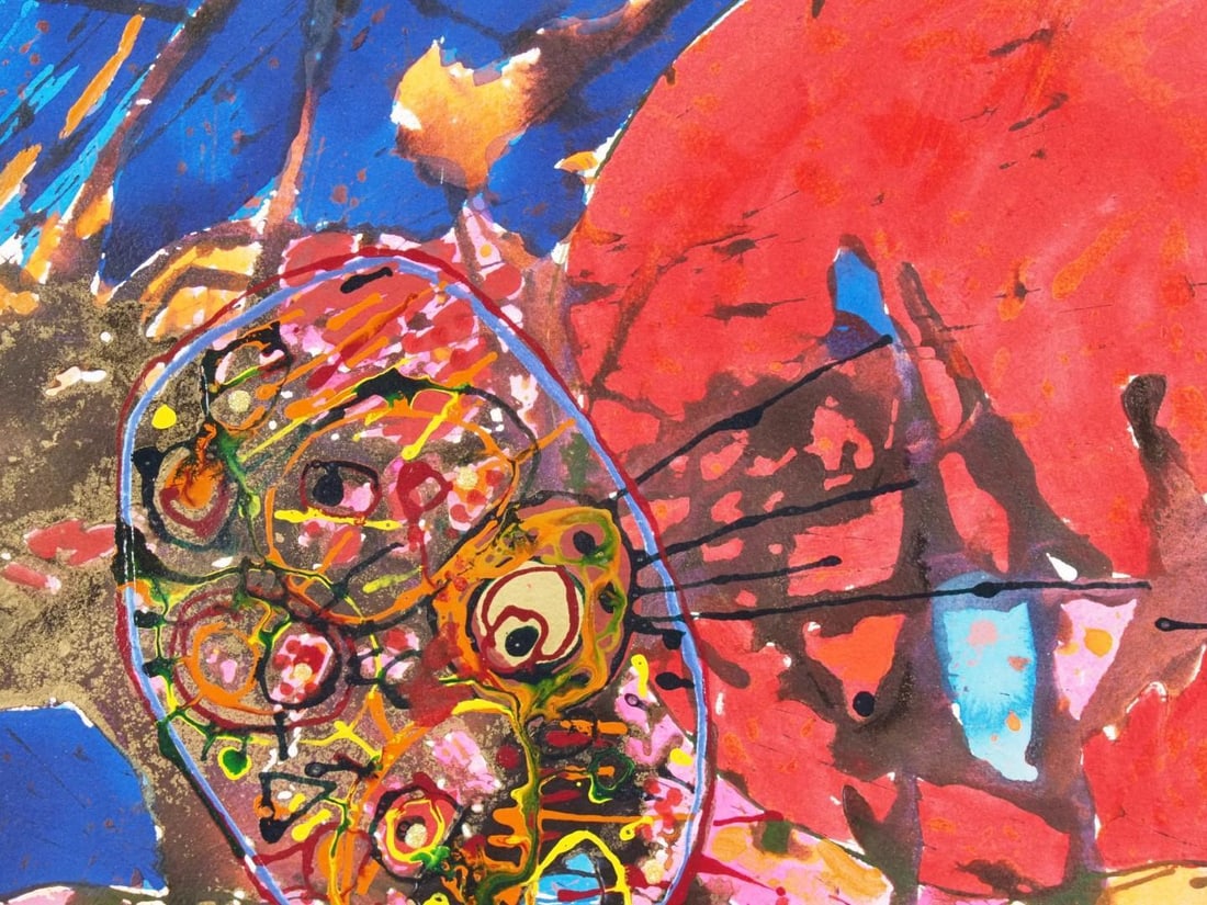 Fran Bull Mixed Media on Pressed Paper Painting - 3