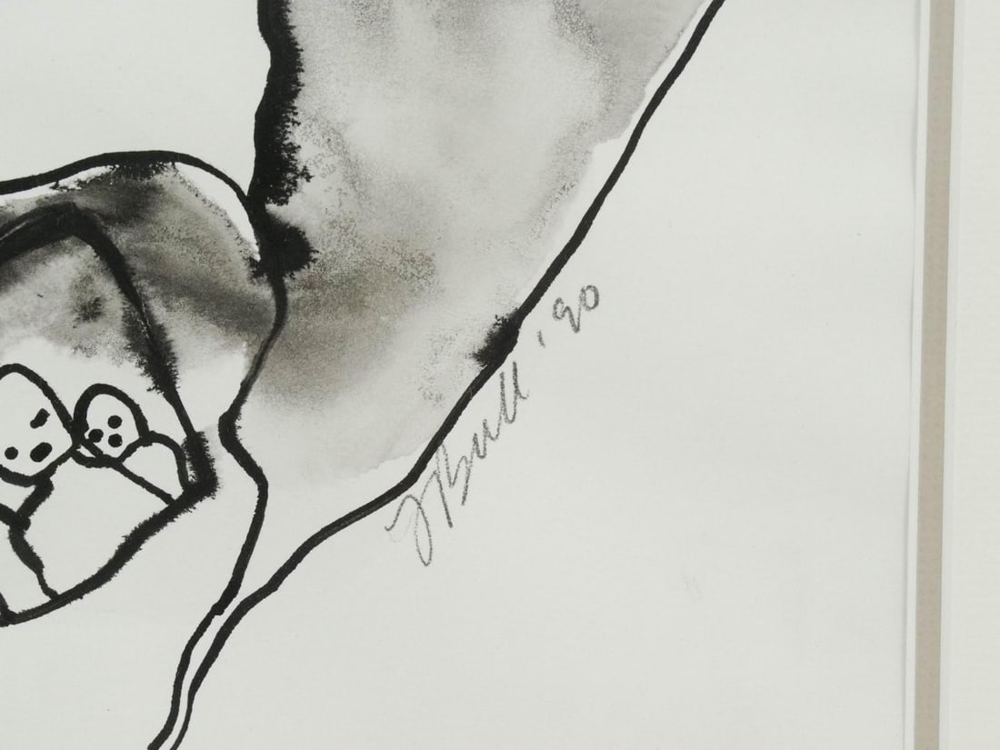 Fran Bull India Ink on Paper - 5
