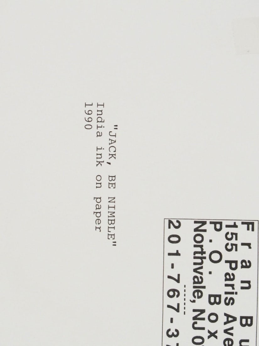 Fran Bull India Ink on Paper - 6