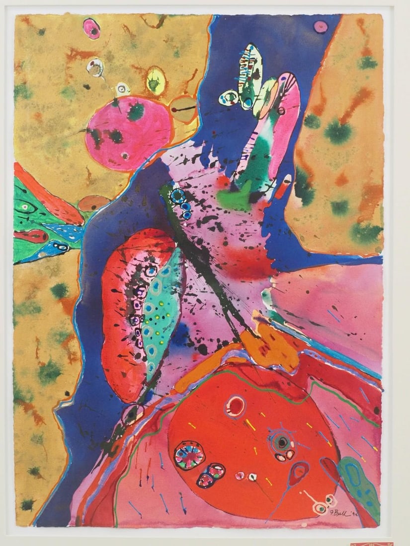 Fran Bull Acrylic on Pressed Paper - 3