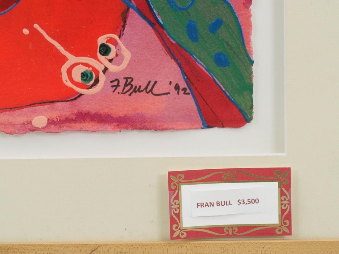 Fran Bull Acrylic on Pressed Paper - 4