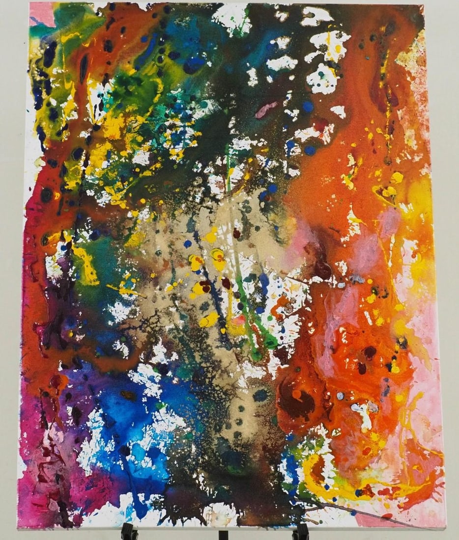 Fran Bull Acrylic & Oil on Canvas (1 of 5)