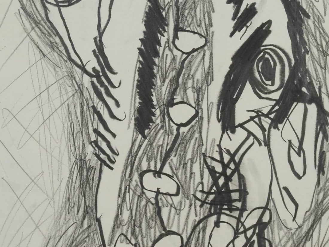 Joan Cruspinera Graphite on Artist Paper - 4