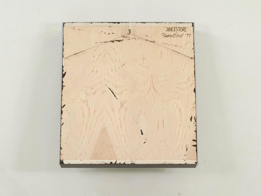 Fran Bull Wall Sculpture in Shadowbox - 6