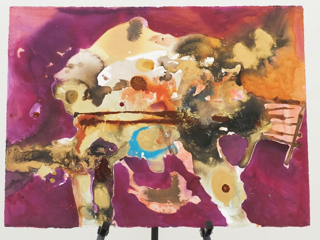 Fran Bull Mixed Media on Pressed Paper - 2