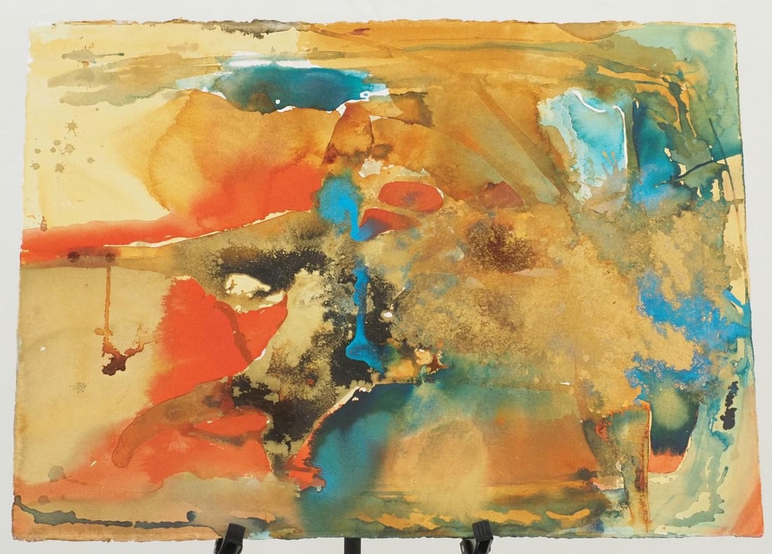 Fran Bull Mixed Media on Pressed Paper - 2