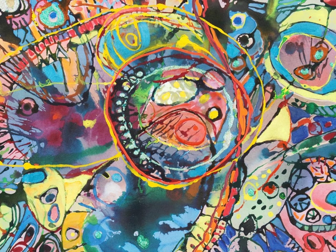 Fran Bull Mixed Media on Pressed Paper - 3